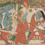 An Illustration from the Ramayana | Mid 19th Century | Paithan, Maharashtra | Size:12 x 16.5 inches