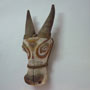 Wooden Bull Head with polychrome | Kerala | Height: 55 inches