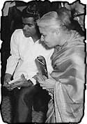 Mahadevan Natesan with Mrs. Madhuri Desai